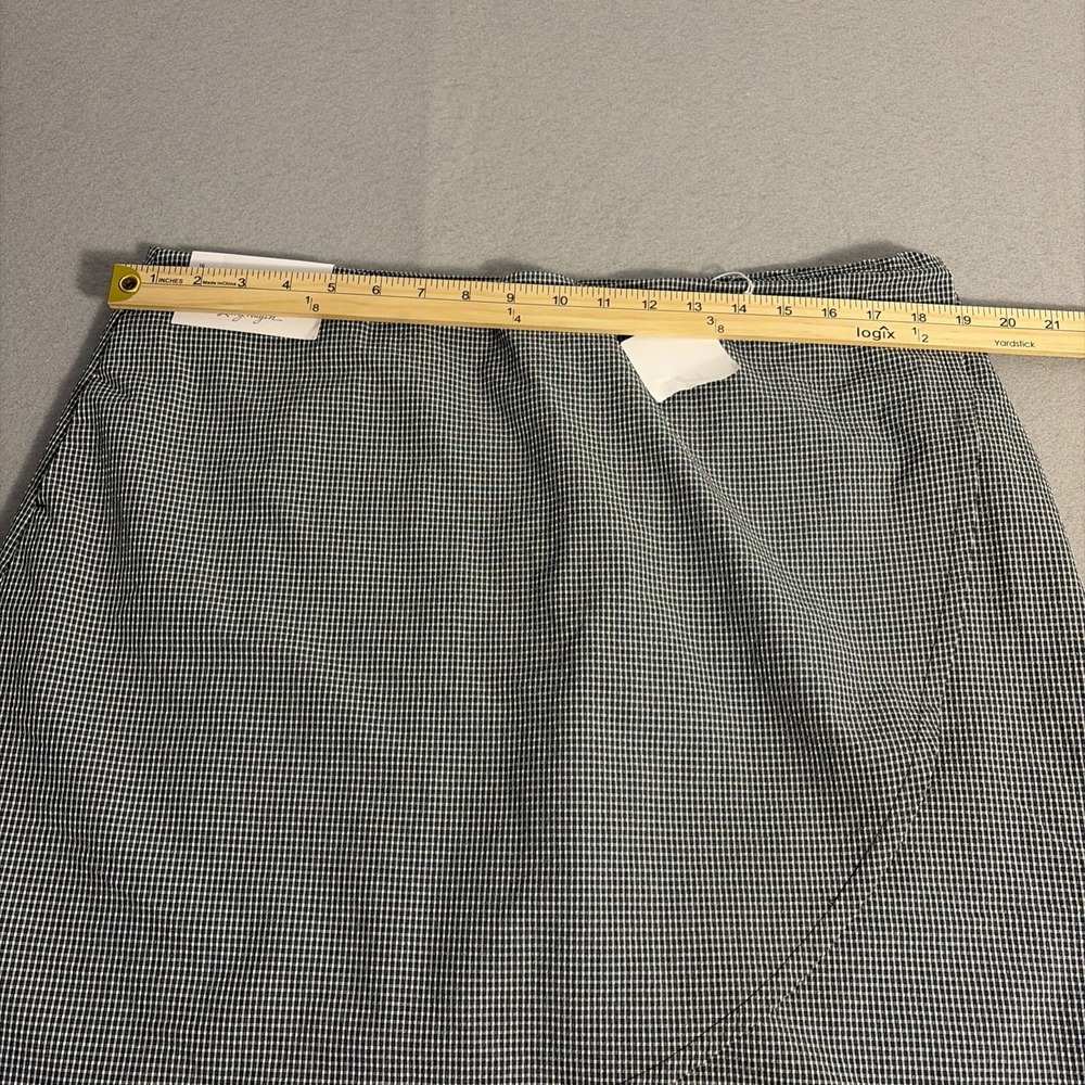 Lady Hagen Skort Women 18 NWT White Navy Blue Seer Sucker Breathable Golf - Picture 6 of 9